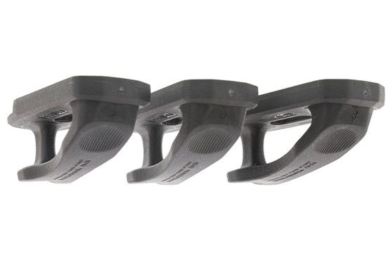 The Magpul PMAG ranger plate for AR-10 magazines are made from polymer and easy to install